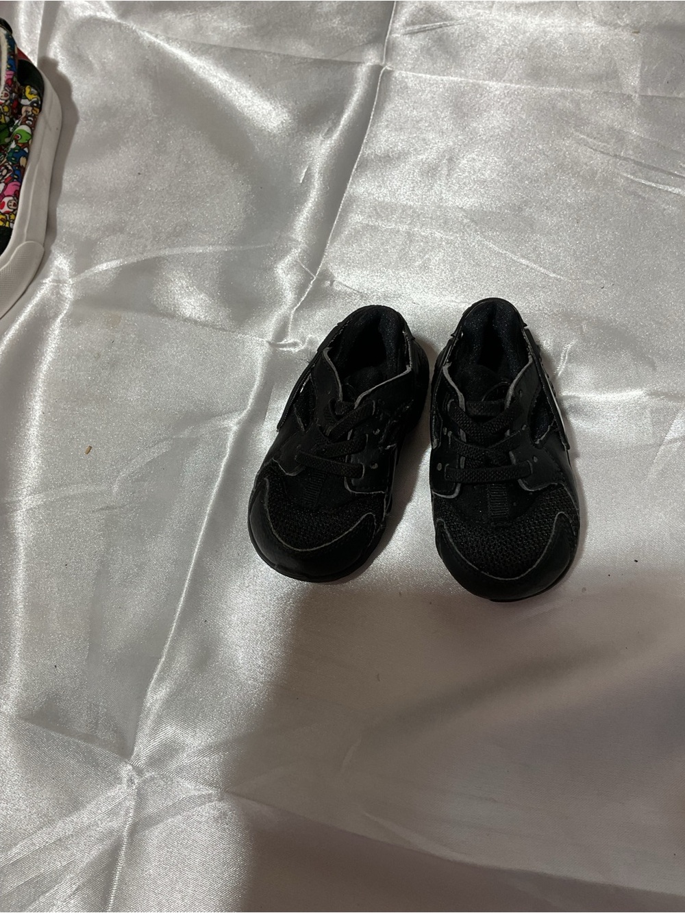 Kids Black Athletic Sneakers